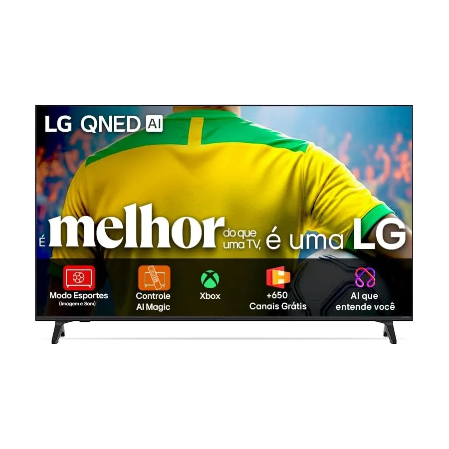 TV 4K LG QNED73 frontal