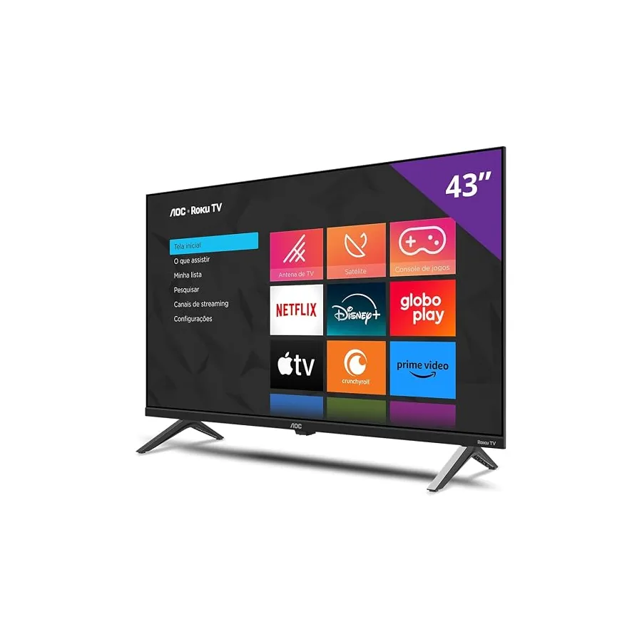 Smart TV AOC 43" frontal Full HD