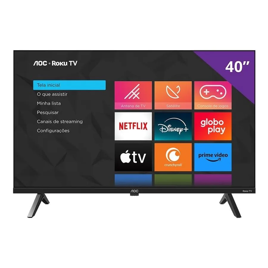 Smart TV AOC 40 polegadas Full HD DLED