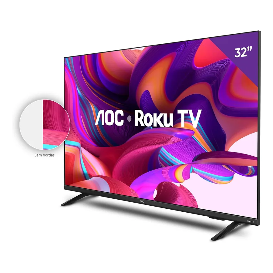 Smart TV AOC 32" app Roku