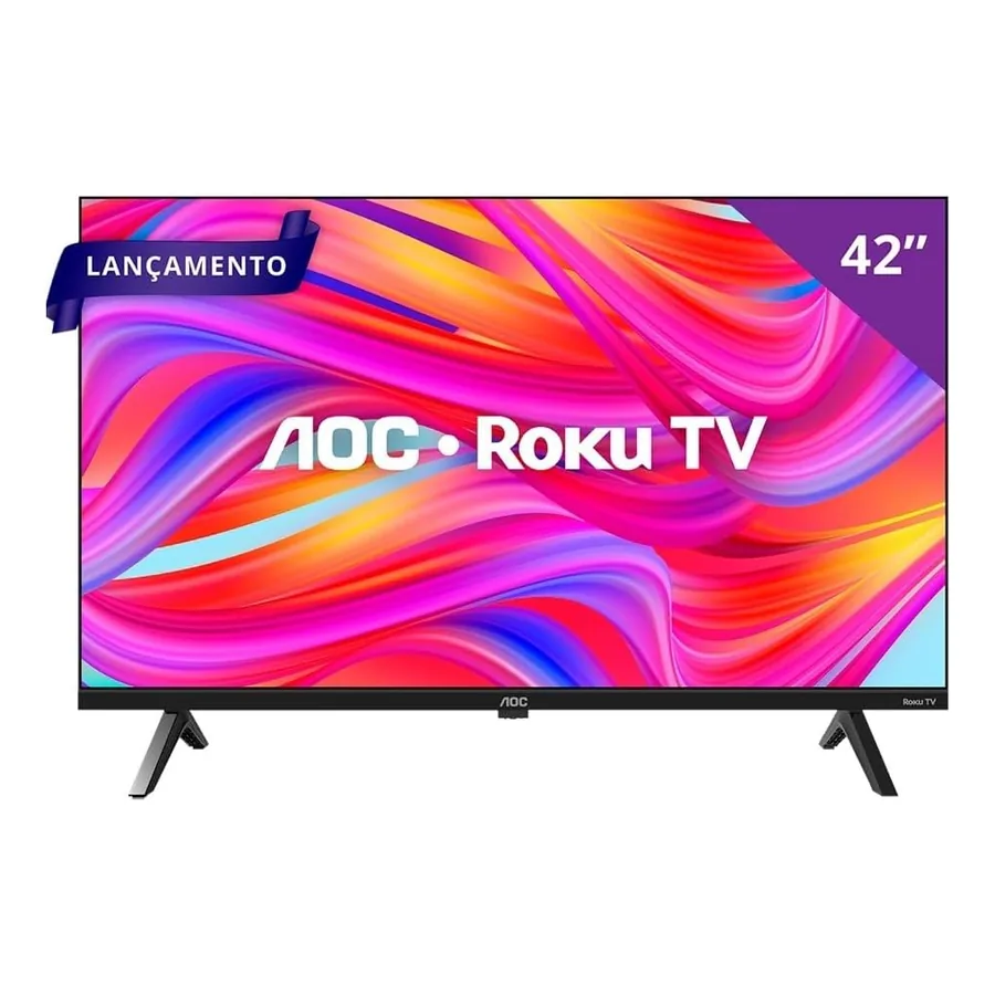 Smart TV AOC 42 polegadas Full HD slim