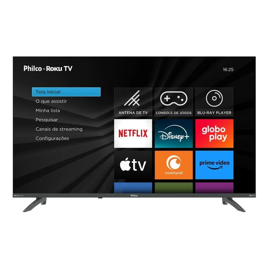 Conexões traseiras da PTV43VA4REGB
