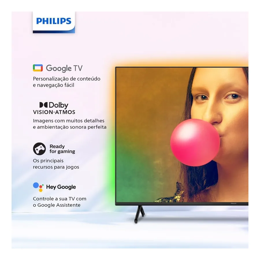 Smart TV Philips 55" 55PUG7908/78, imagem 3
