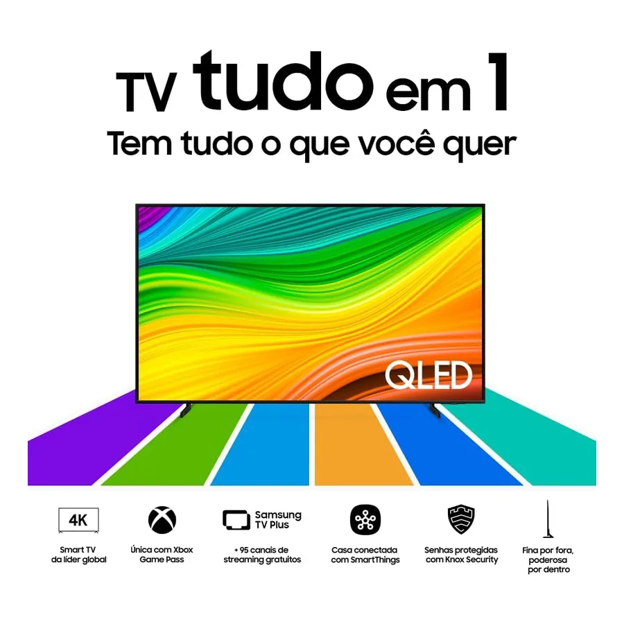 TV QLED 55” Samsung Smart 55Q60D, imagem 3