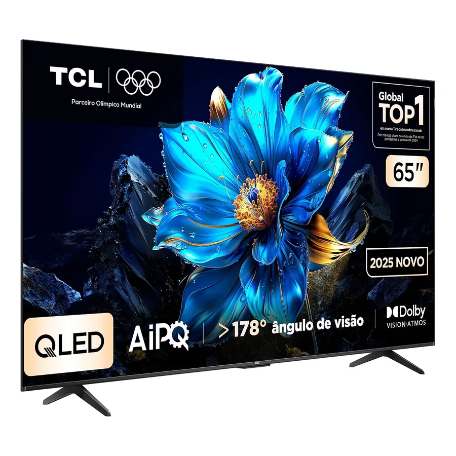 TV QLED 65'" TCL 65P7K, imagem 3