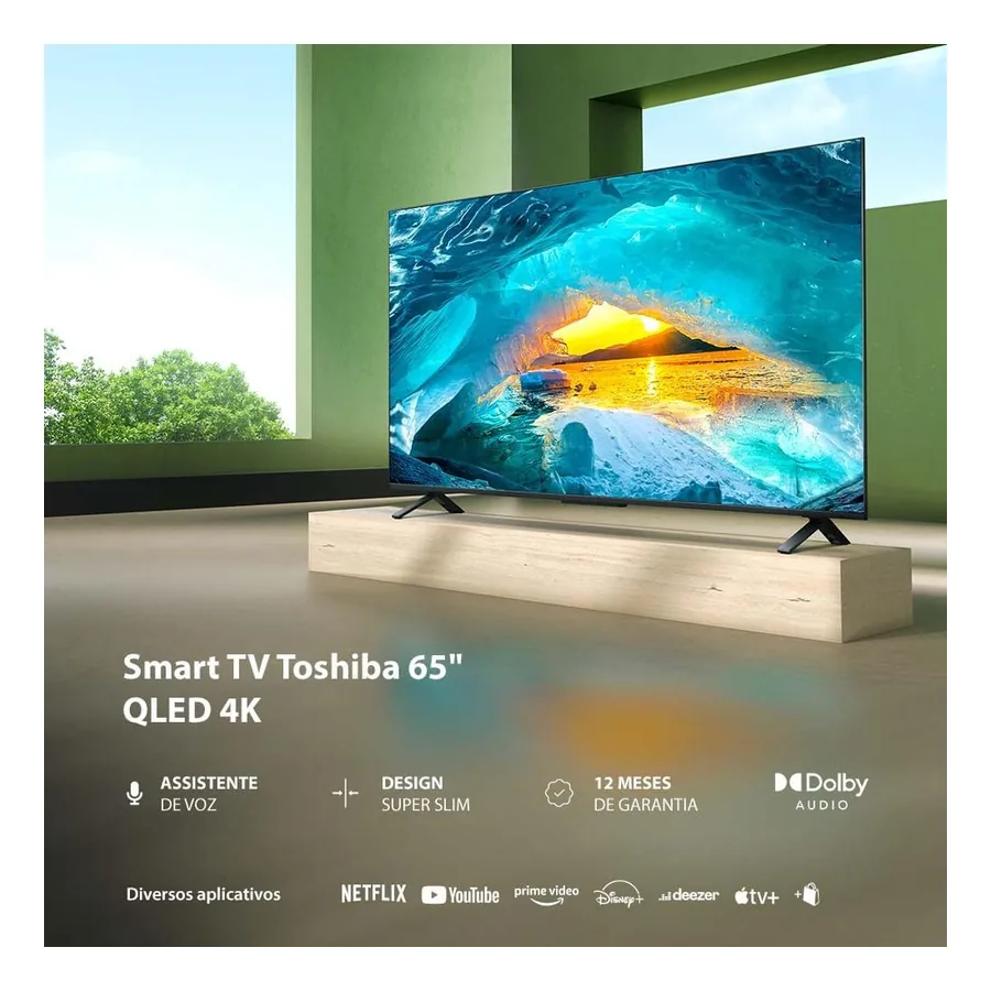 TV QLED 65” Toshiba TB027M, imagem 3
