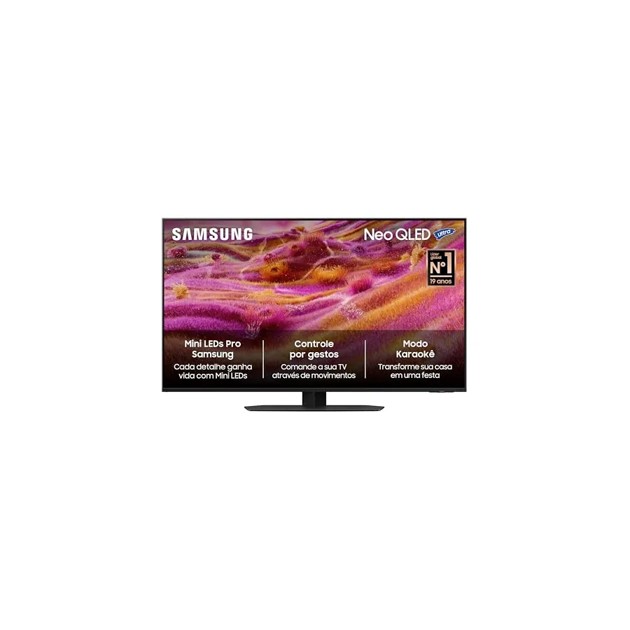 Smart TV Samsung 43" QN90F, imagem 2
