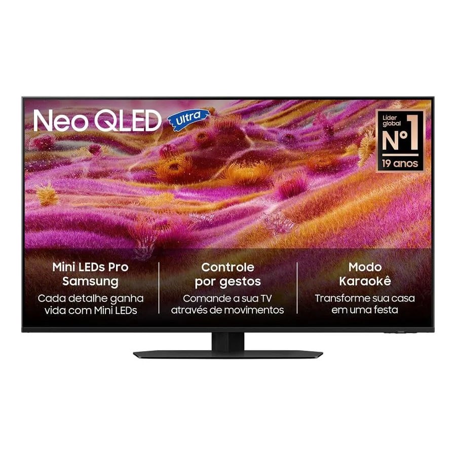 Smart TV Samsung 43" QN90F, imagem 4