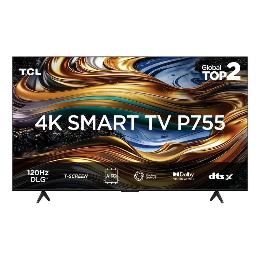 Smart TV TCL 50" P755 frontal