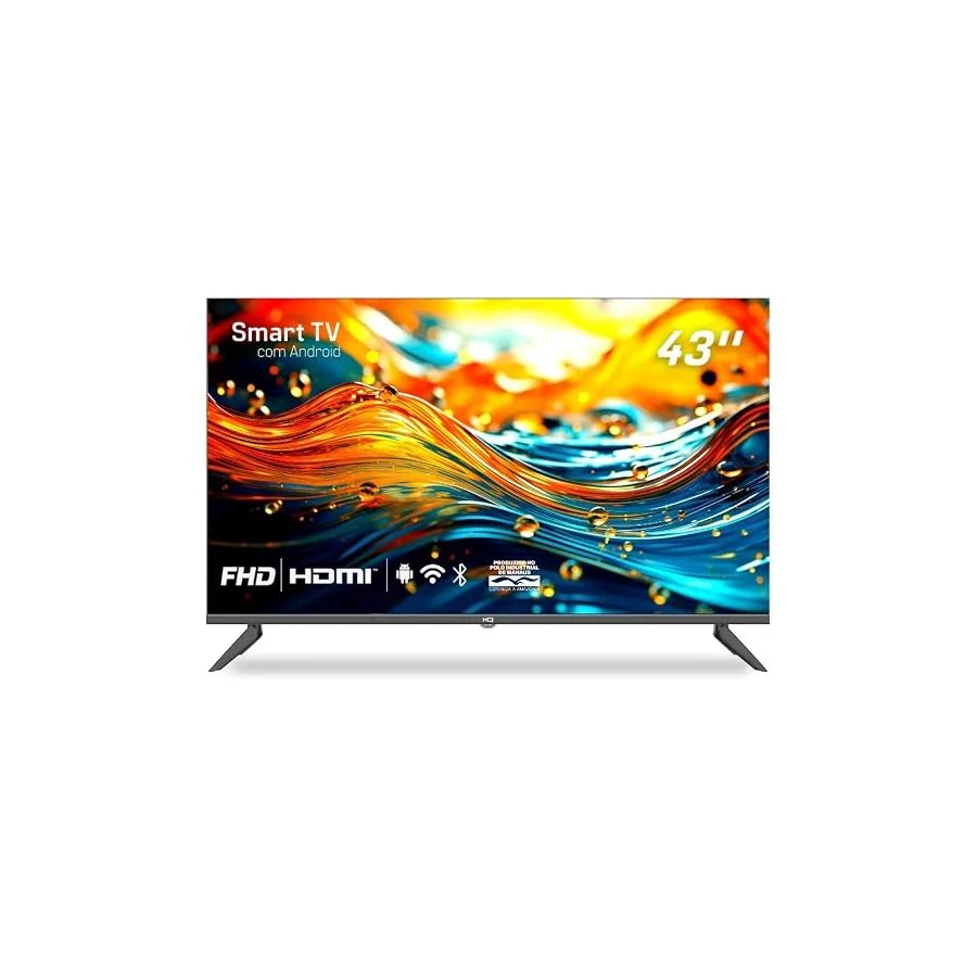Smart TV TCL 43" P755 visão lateral