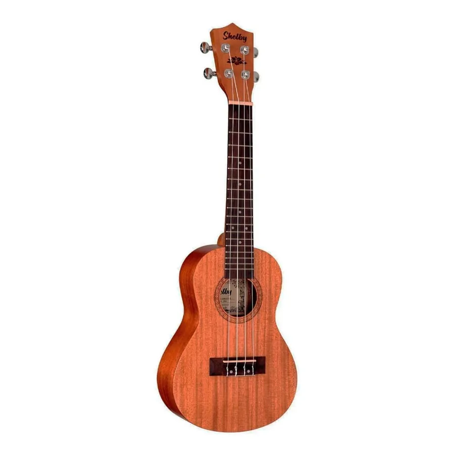 Ukulele Shelby SU23M em cor marrom, modelo concerto