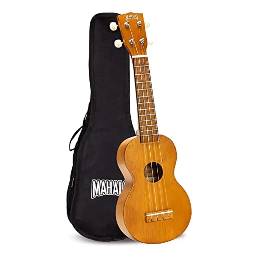 Ukulele Mahalo Kahiko natural com cordas Aquila
