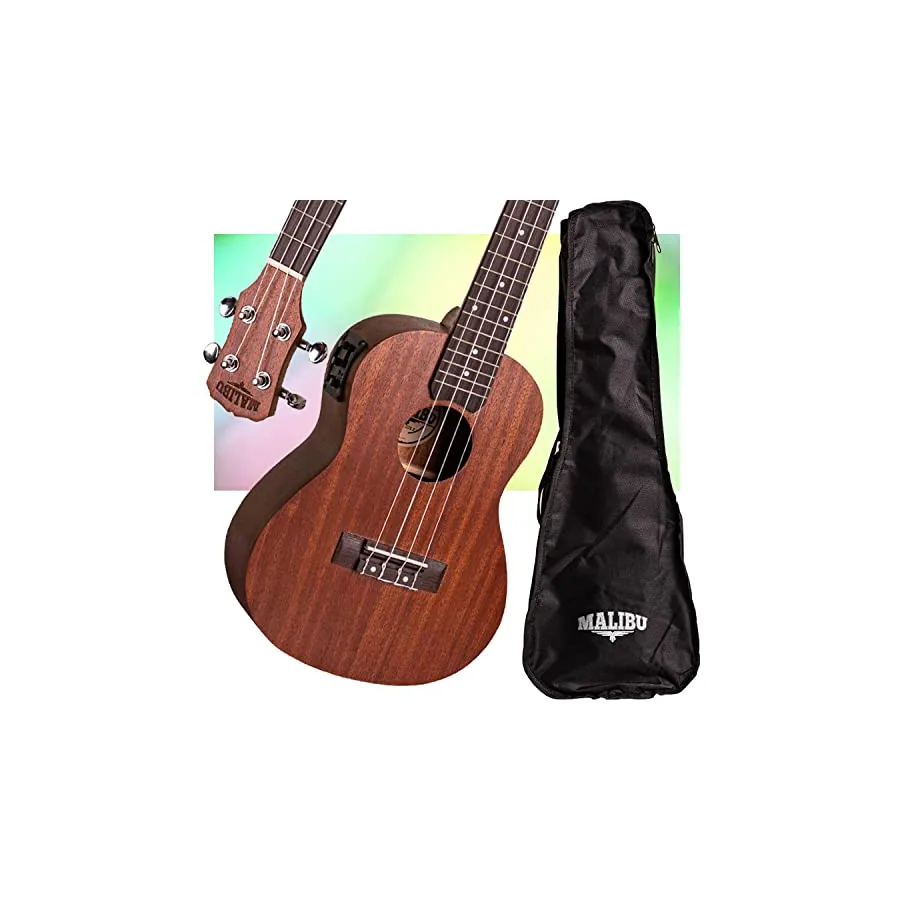 Ukulele Malibu 23SE com escala Technical Wood