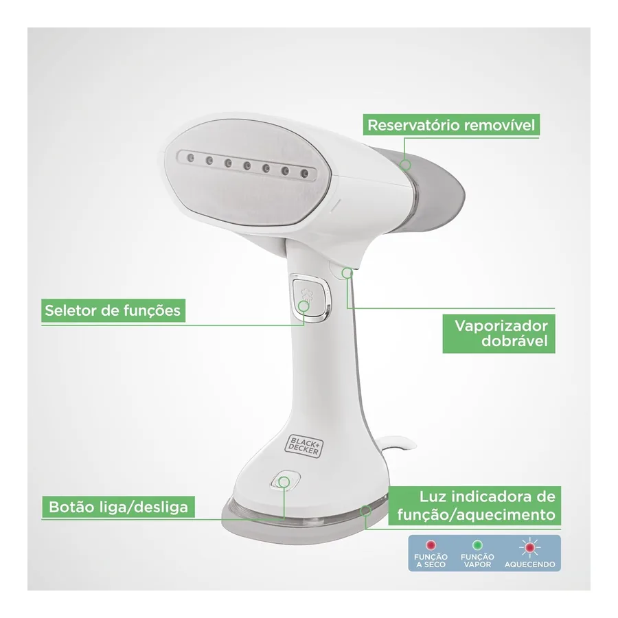Vaporizador de Roupa Black+Decker BDV3000, imagem 4