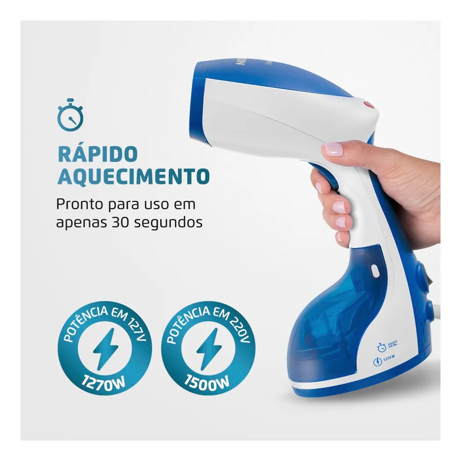 Vaporizador de Roupa Mondial Fast Steam, imagem 4