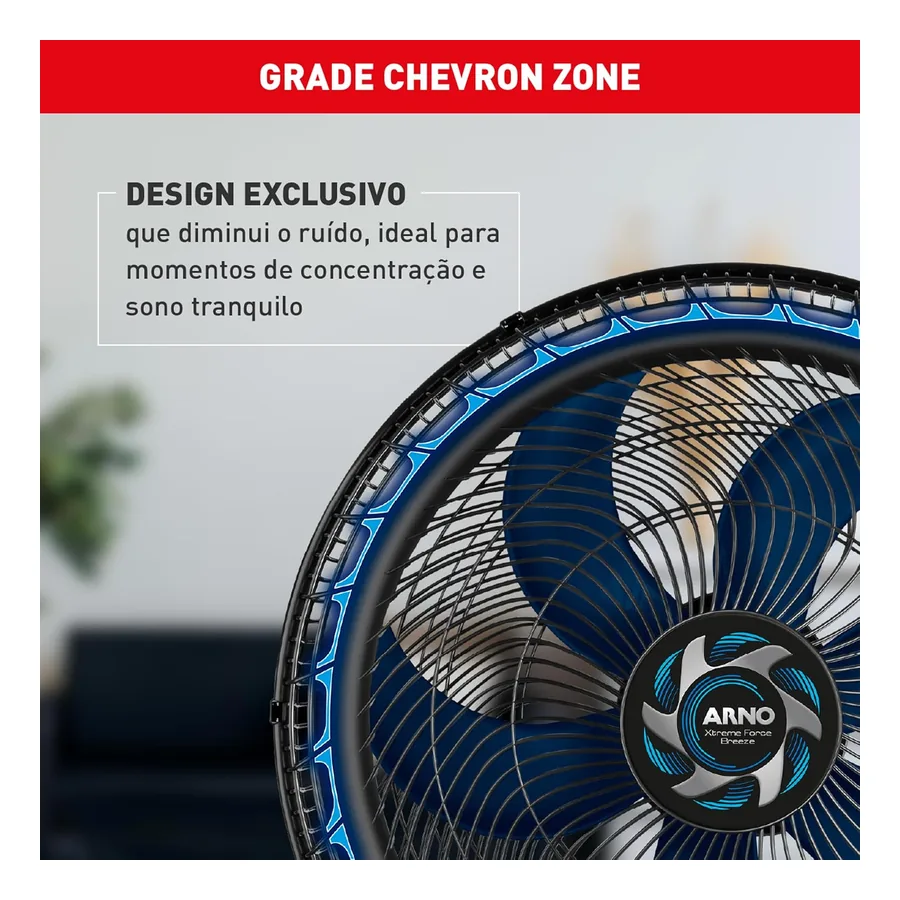 Ventilador Arno desmontado para limpeza