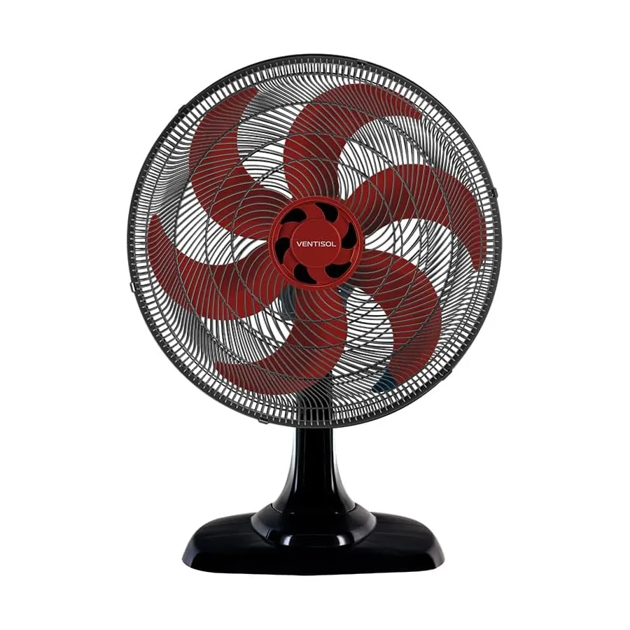Ventilador Ventisol Turbo 50 cm vermelho