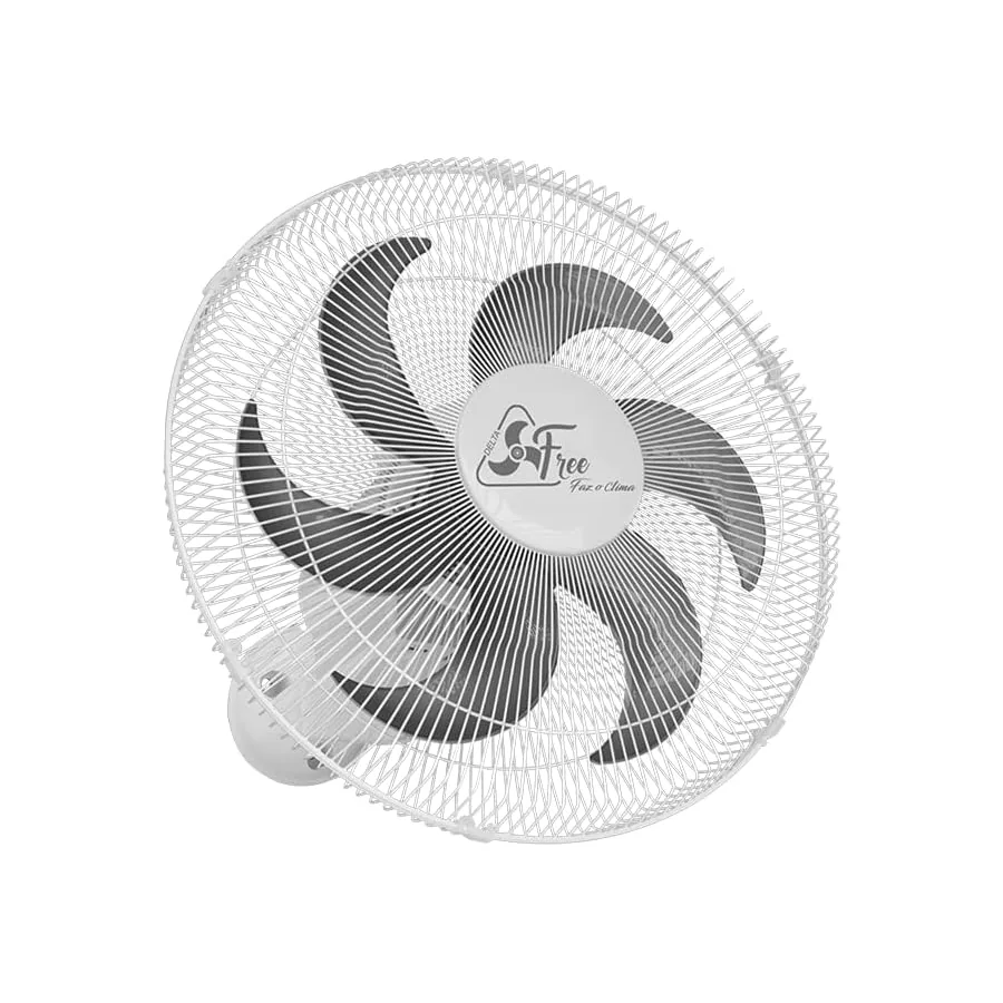 Venti-Delta Free ventilador de parede 40cm branco
