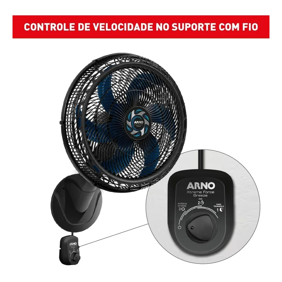 Ventilador de parede Arno Xtreme Force Breeze, imagem 4