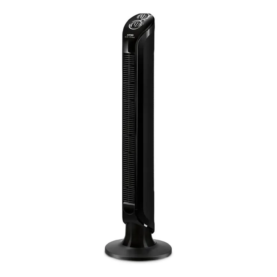 Ventilador de torre Arno Eole Infinite preto 1m