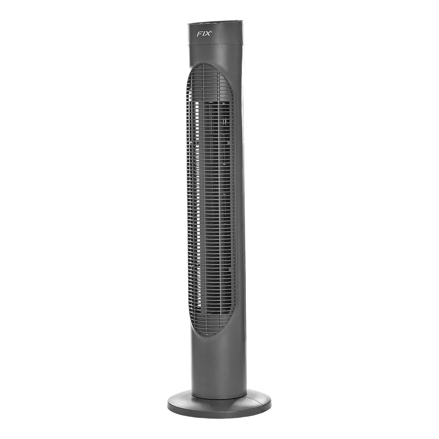 Ventilador de torre FIX preto 86cm