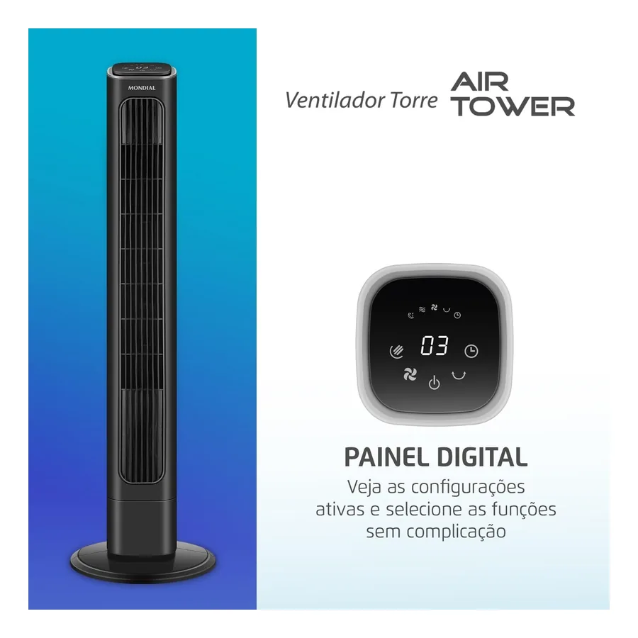 Ventilador de Torre Mondial VTR-01, imagem 4