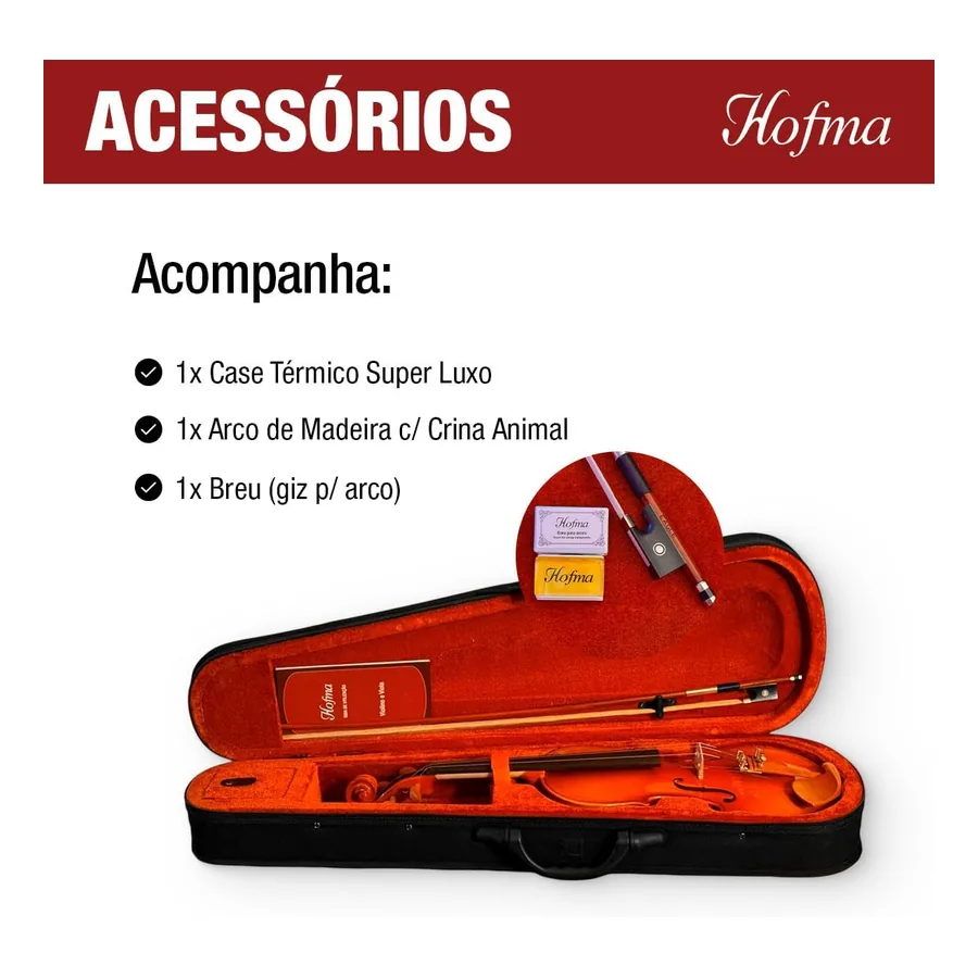 Violino Hofma HVE 242, imagem 4