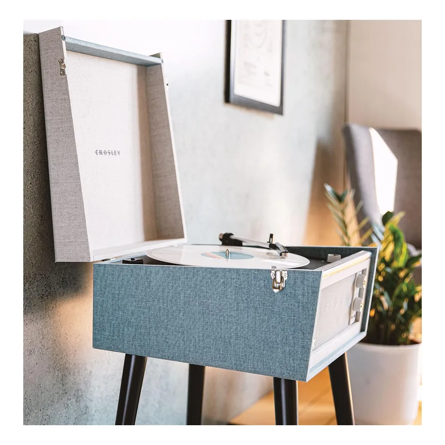 Painel traseiro da Crosley Bermuda com conexões