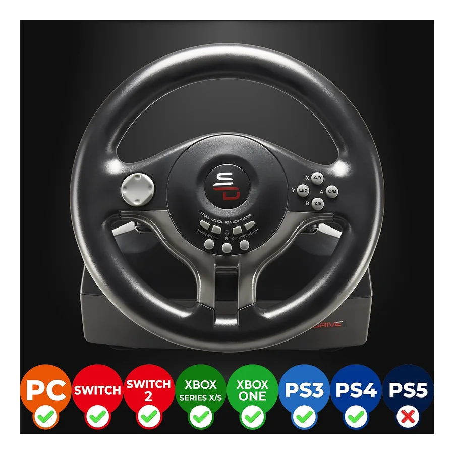 Volante para PC Superdrive SV200, imagem 3