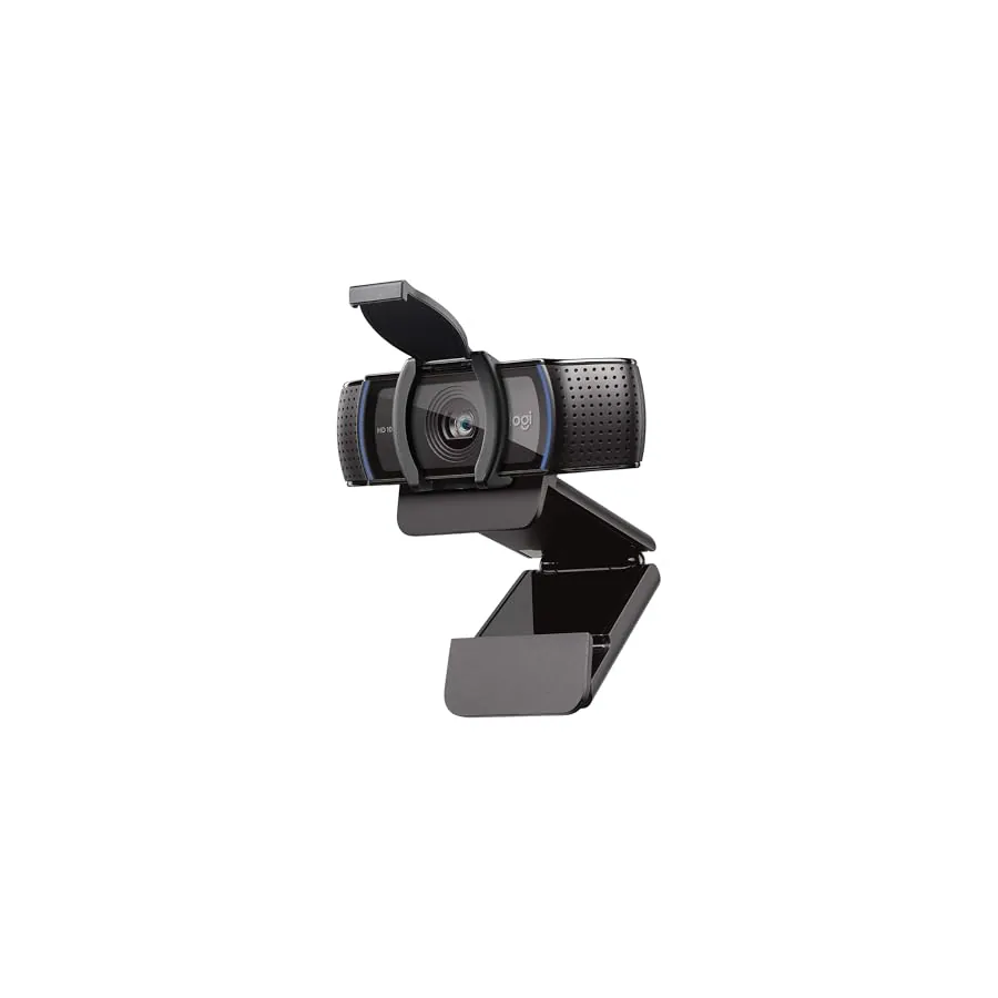 Logitech C920e vista frontal
