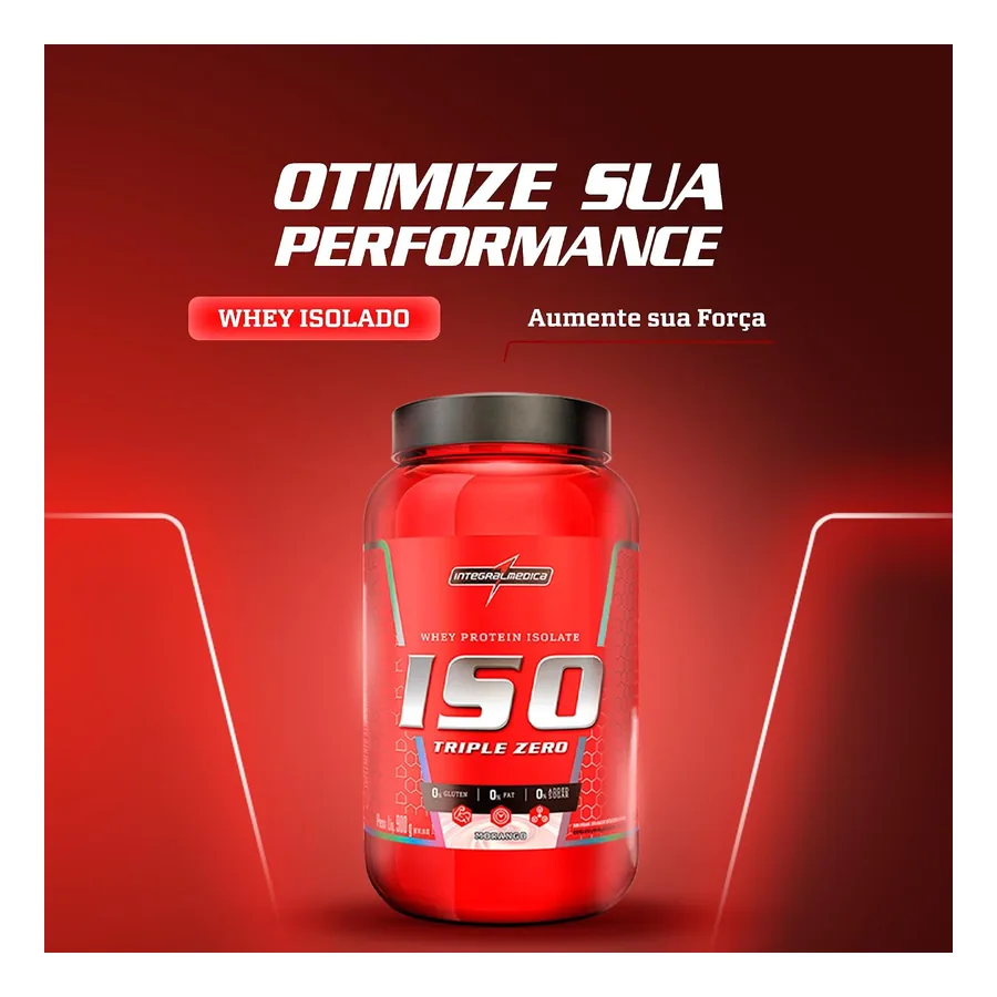 Whey Protein Isolado Integralmédica ISO Triple Zero, imagem 3