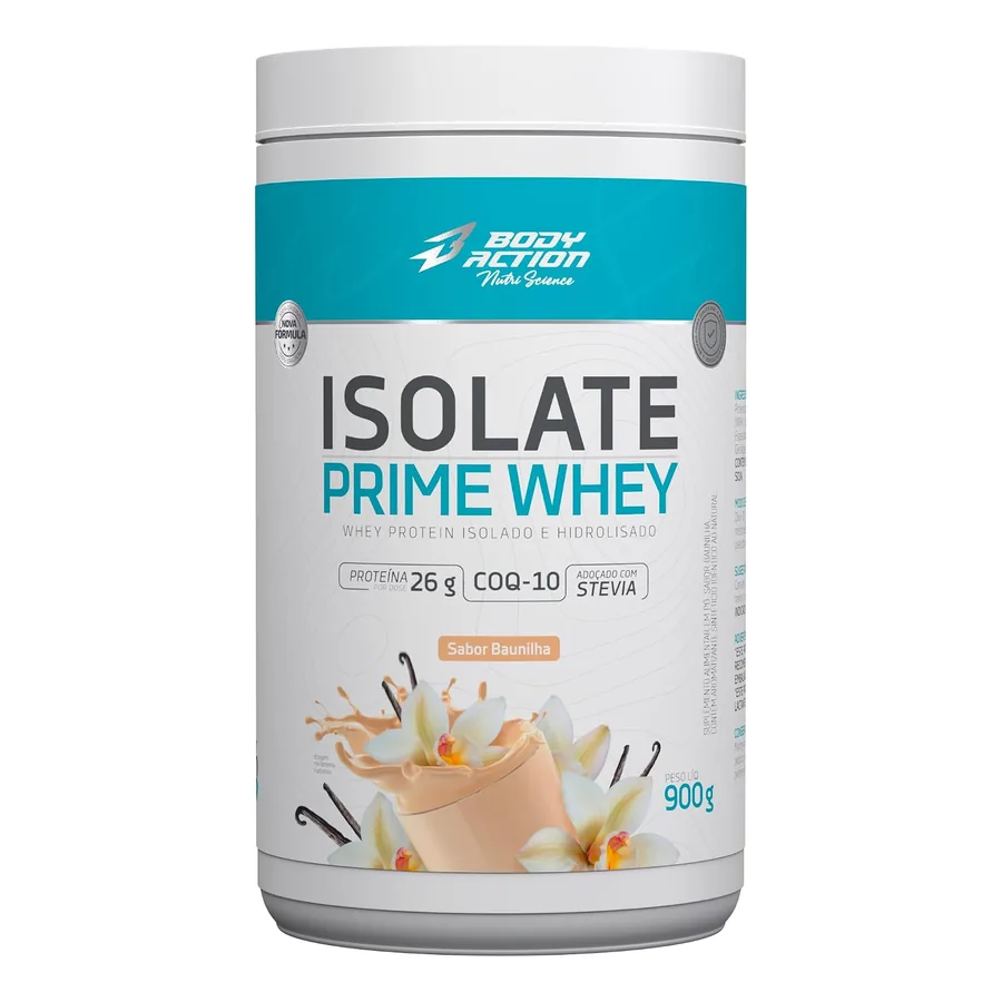 Isolate Prime Whey Bodyaction baunilha