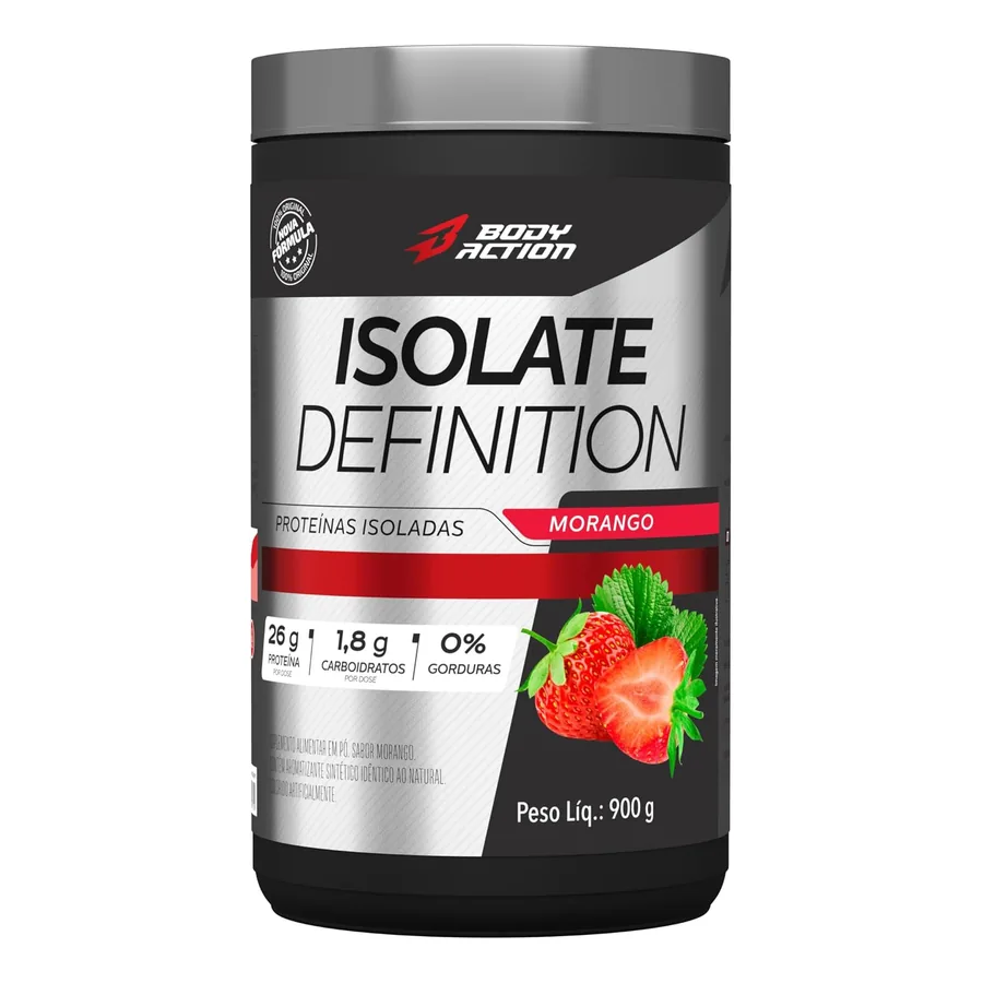 Isolate Definition Bodyaction morango