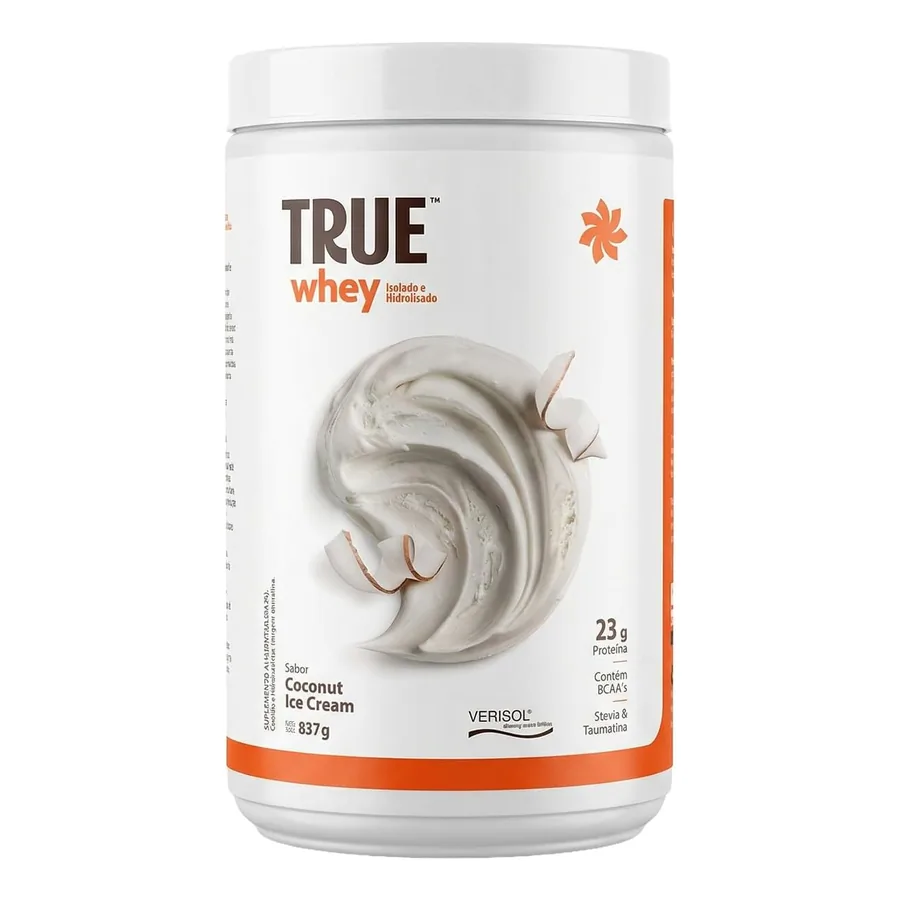True Whey True Source coconut icecream