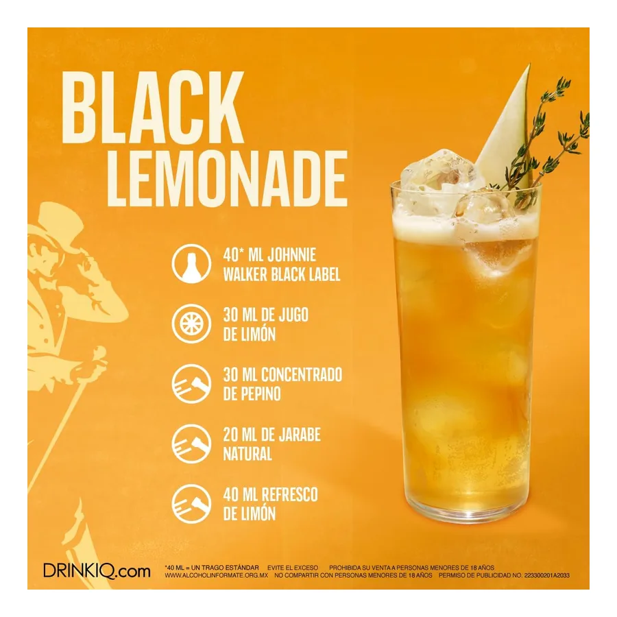 Whisky Johnnie Walker Black Label, imagem 4