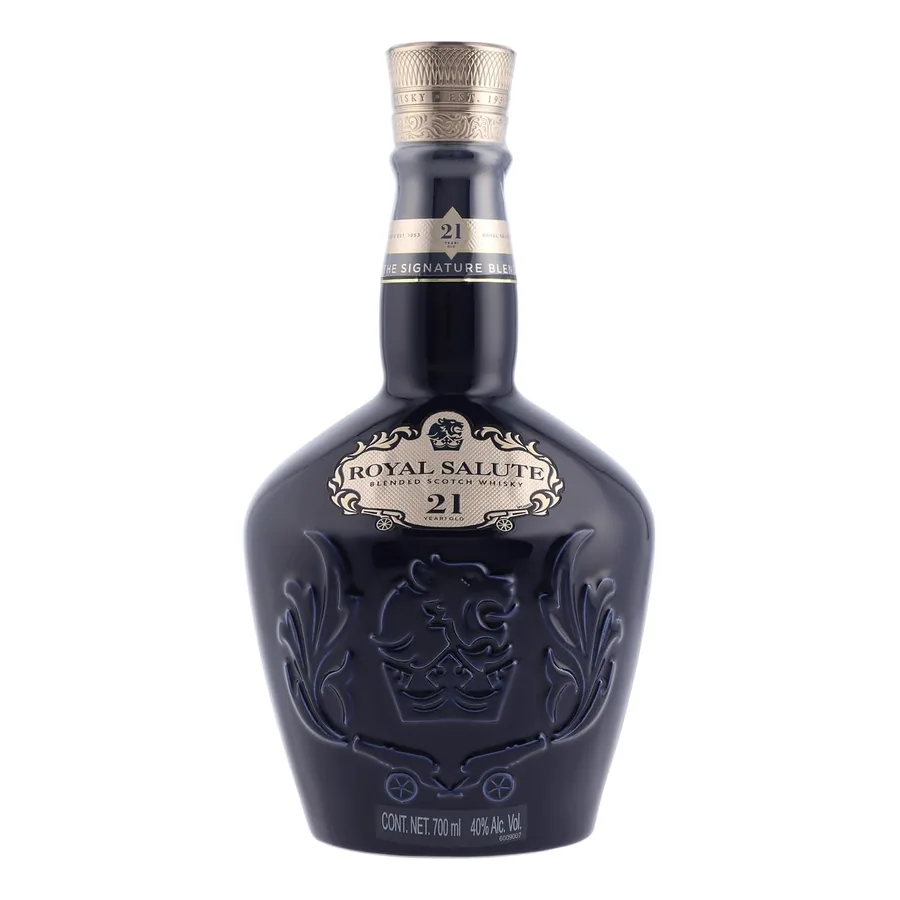 Garrafa do Whisky Royal Salute 21 anos