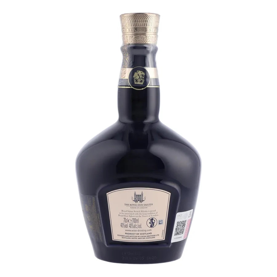 Rótulo Royal Salute 21 anos