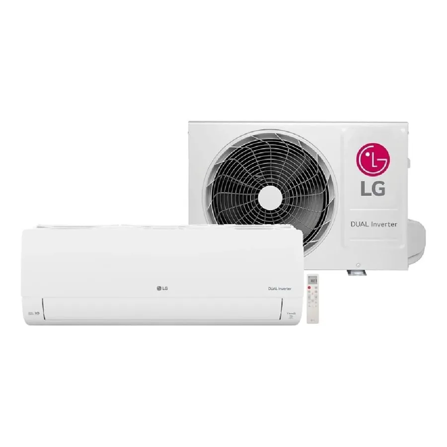 LG 9.000 BTUs Dual Inverter Hi Wall ar-condicionado branco