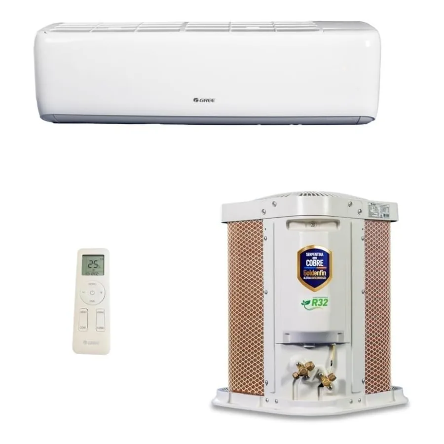 Gree G-Top 9.000 BTUs ar-condicionado branco