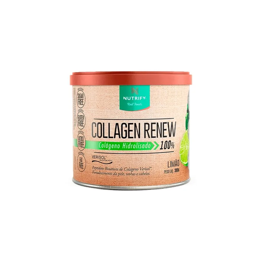 Colágeno Nutrify Renew - rótulo
