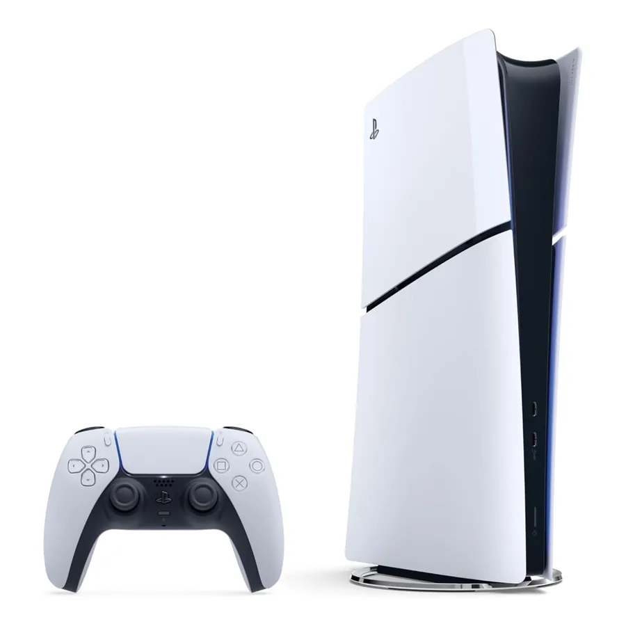 Imagem do console Sony PlayStation 5 Slim