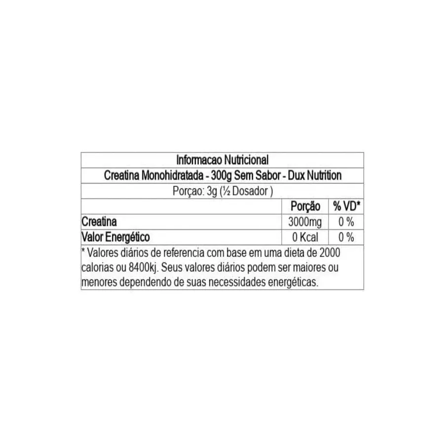 Creatina Dux Nutrition Human Health, imagem 3