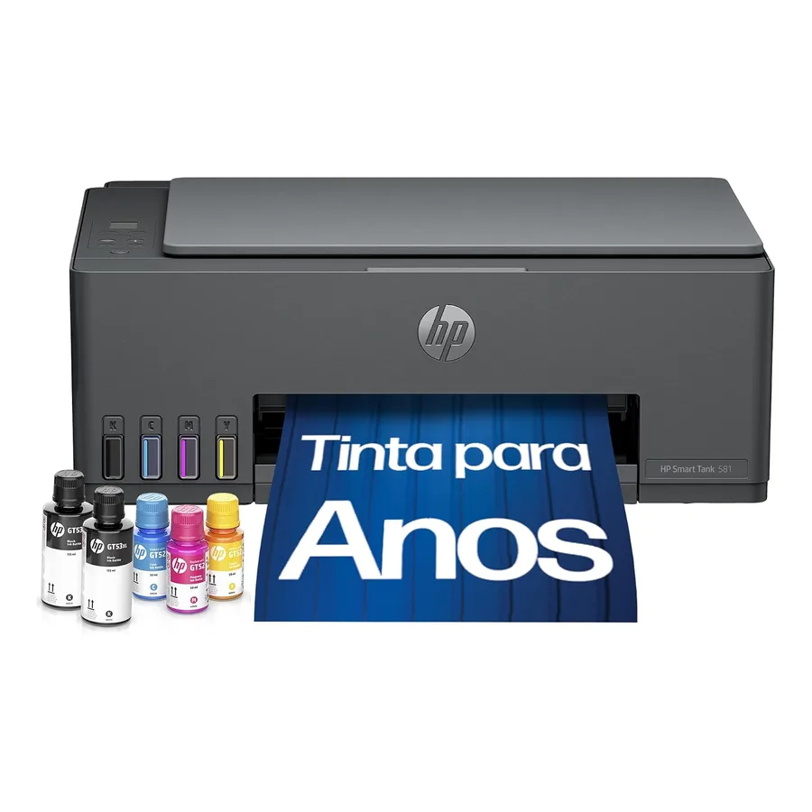 HP Smart Tank 581 vista lateral