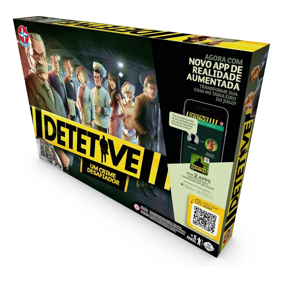 Jogo Detetive com Aplicativo Estrela