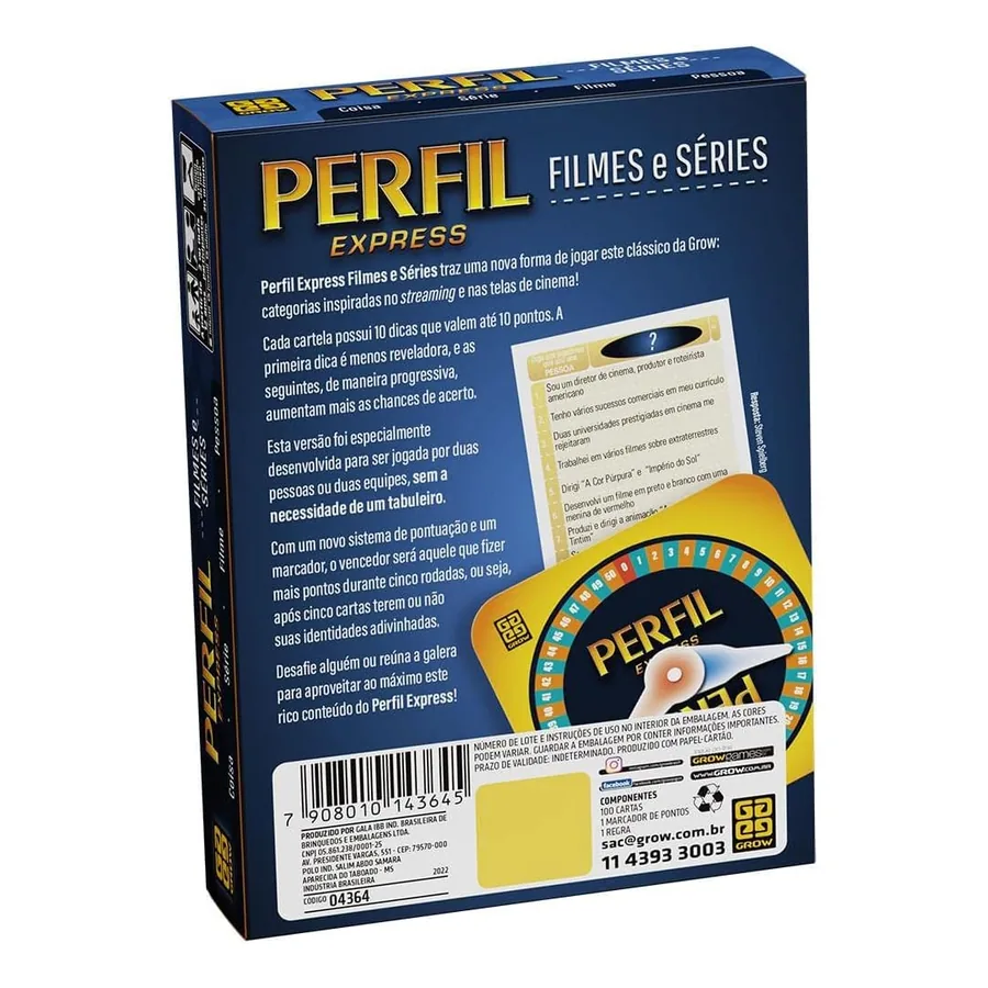 Jogo Perfil Express Grow, imagem 3