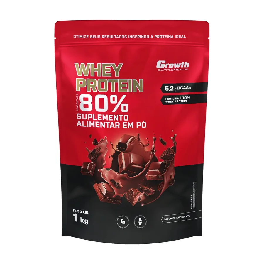 Saco de Whey Protein Growth Supplements