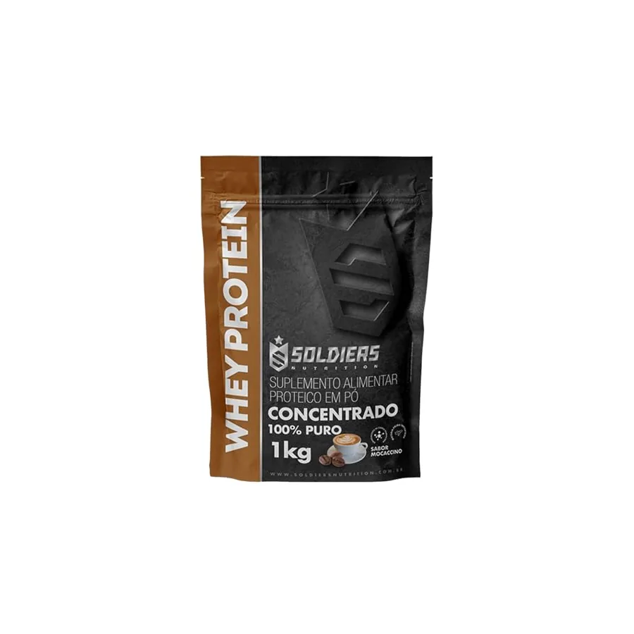 Embalagem Soldiers Nutrition Whey Concentrado