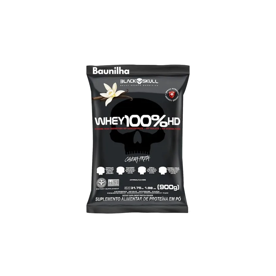 Embalagem Black Skull 100% HD